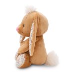 NICI Hase My NICI Bunny 2025 braun mit geblümten Ohren | Kuscheltier.Boutique