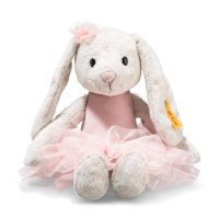 Steiff Friends Hase Hoppie Balletthase grau / rosa | Kuscheltier.Boutique