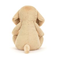 Jellycat Hund Bashful Luxe Puppy Orlando 50cm groß, Rückseite 