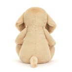 Jellycat Hund Bashful Luxe Puppy Orlando 50cm groß, Rückseite 