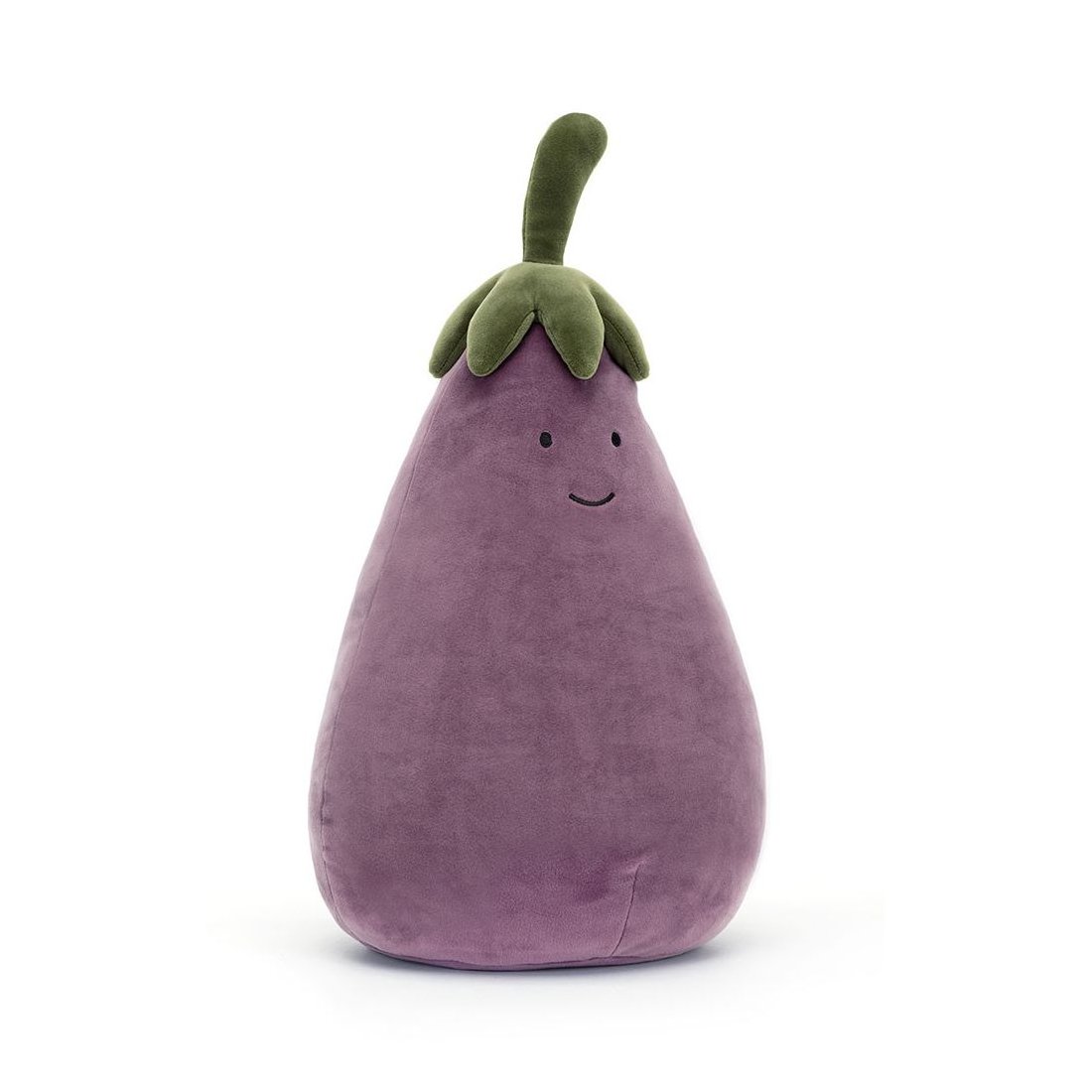 Jellycat Vivacious Vegetable Aubergine 40cm Vorderseite | Kuscheltier.Boutique