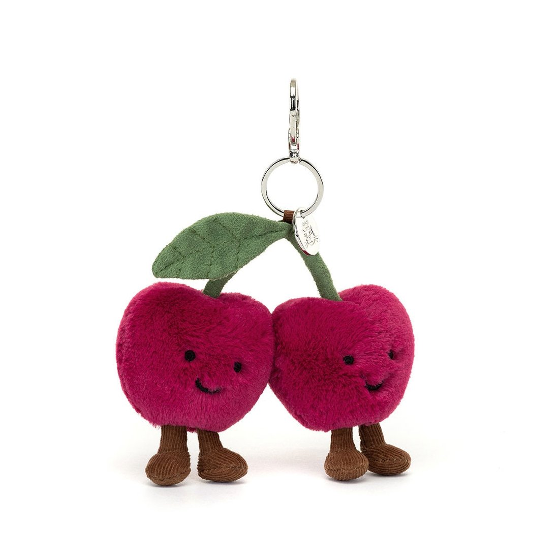 Jellycat Amuseables Cherries Vorderseite Anhänger | Kuscheltier.Boutique