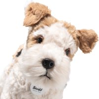 Steiff Originals Foxterrier Foxie dreifarbig Gesicht | Kuscheltier.Boutique