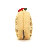 Jellycat Amuseables Rene Waffle sitzend | Kuscheltier.Boutique