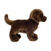 Hermann TEDDY Labrador dunkelbraun stehend | Kuscheltier.Boutique
