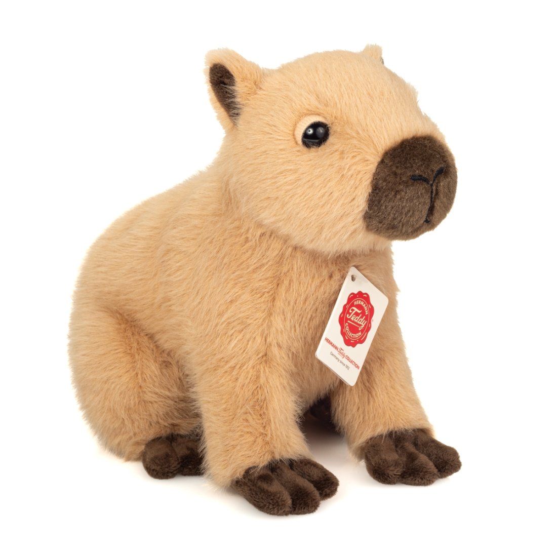 Hermann TEDDY Capybara Vorderseite Wasserschwein | Kuscheltier.Boutique