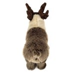 Hermann TEDDY Rentier braun-weiß Rückseite | Kuscheltier.Boutique