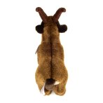 Hermann TEDDY Gämse braun/weiß Rückseite | Kuscheltier.Boutique
