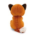 NICI Sleeping Pets Fuchs mit Blatt Rückseite | Kuscheltier.Boutique