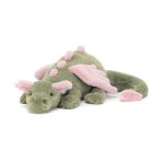 Jellycat Malachy Dragon Vorderseite Drache | Kuscheltier.Boutique