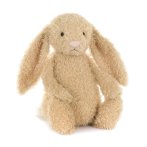 Jellycat Hase Bashful Luxe Bunny Curly 50cm groß, Vorderseite 