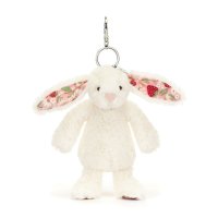 Jellycat Hase Blossom Creme Bunny Berry Vorderseite Anhänger | Kuscheltier.Boutique