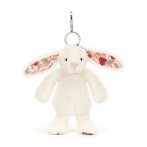 Jellycat Hase Blossom Creme Bunny Berry Vorderseite Anhänger | Kuscheltier.Boutique