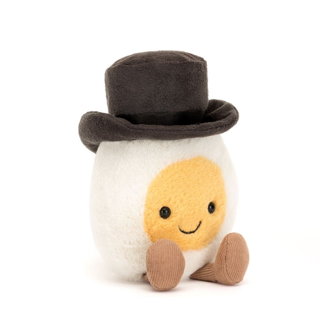 Jellycat Amuseables Boiled Egg Grom Vorderseite Bräutigam | Kuscheltier.Boutique