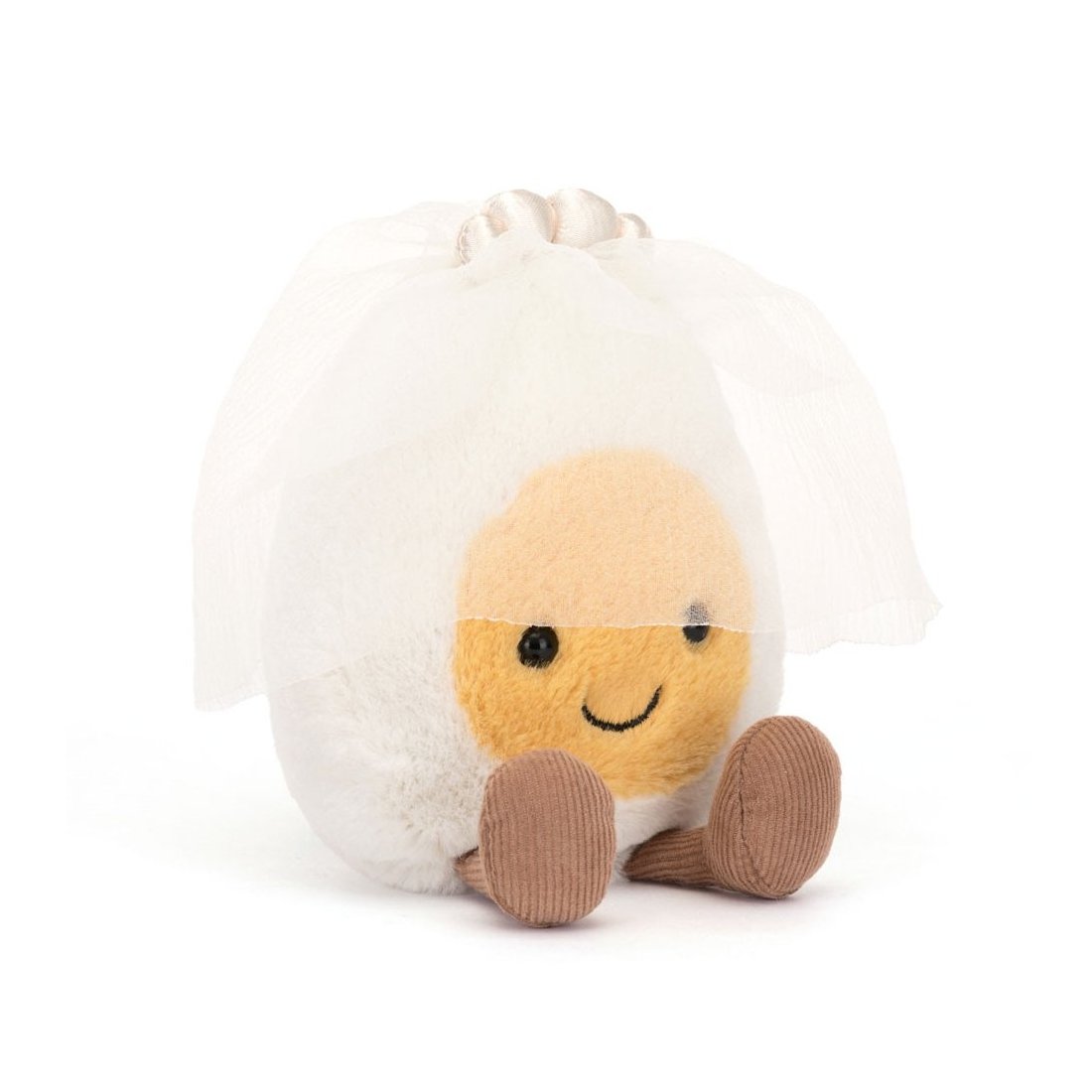 Jellycat Amuseables Boiled Egg Bride Vorderseite Braut | Kuscheltier.Boutique