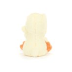 Baby Jellycat Ente Bashful Duckling  Rückseite Schmusetuch | Kuscheltier.Boutique