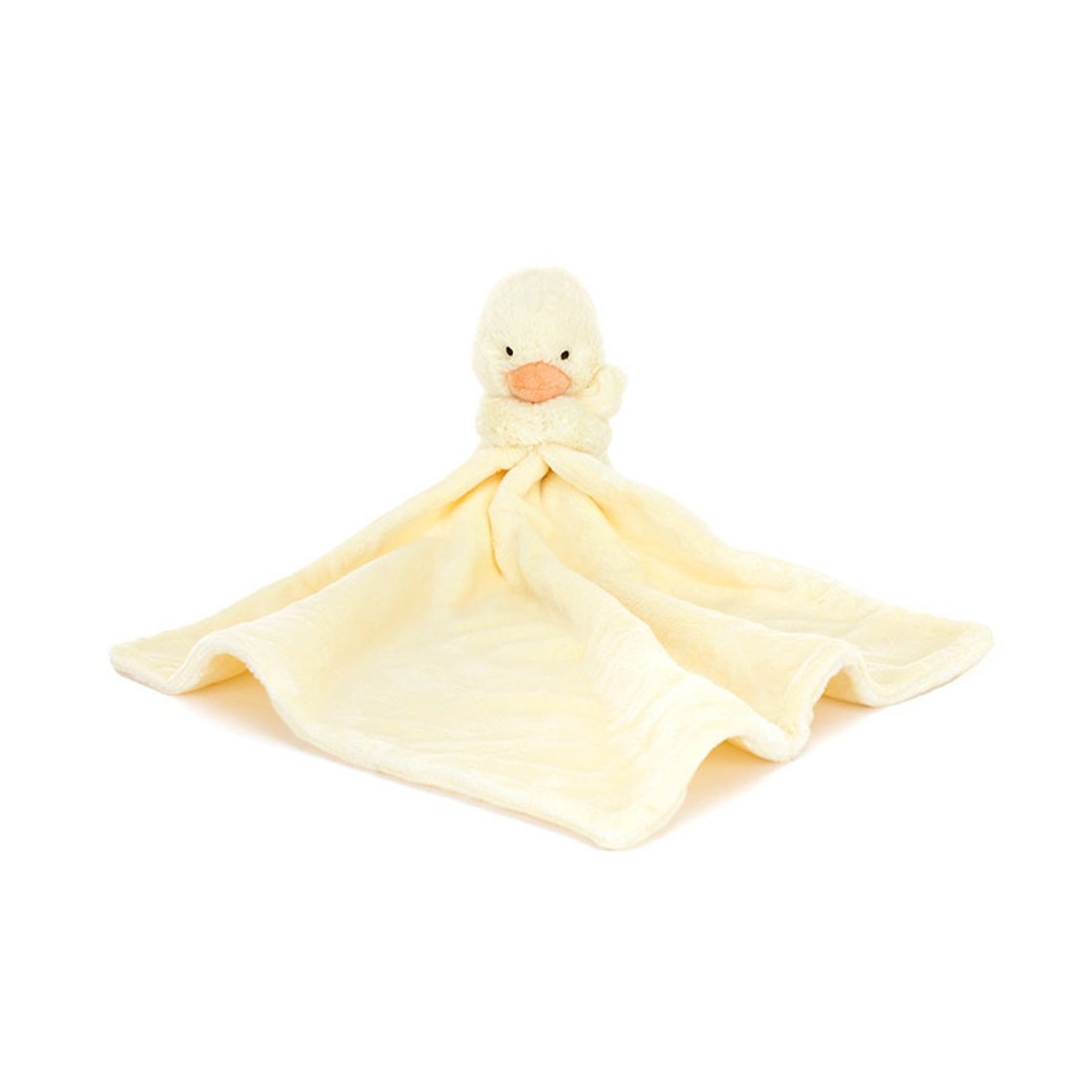 Baby Jellycat Ente Bashful Duckling  Vorderseite Schmusetuch | Kuscheltier.Boutique
