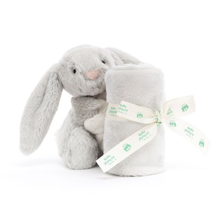 Jellycat Hase Bashful Silver Bunny Vorderseite Schmusetuch | Kuscheltier.Boutique Jellycat Hase Bashful Silver Bunny Vorderseite Schmusetuch | Kuscheltier.Boutique