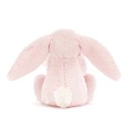 Jellycat Hase Bashful Pink Bunny Rückseite Schmusetuch | Kuscheltier.Boutique