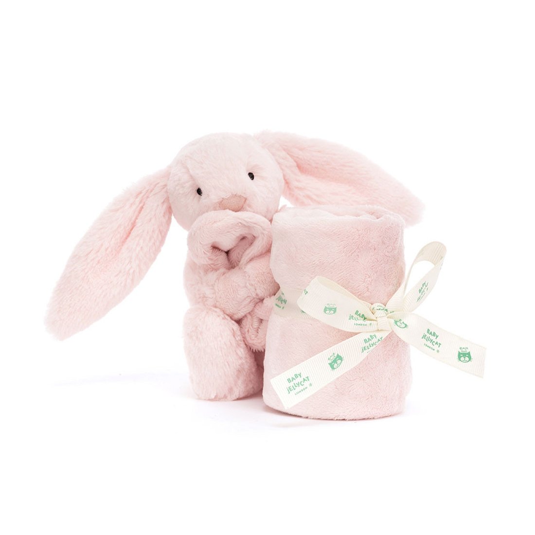 Jellycat Hase Bashful Pink Bunny Vorderseite Schmusetuch | Kuscheltier.Boutique