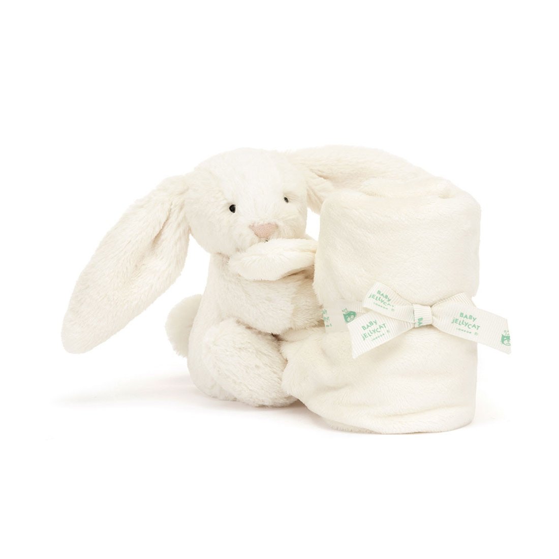 Jellycat Hase Bashful Cream Bunny Vorderseite Schmusetuch | Kuscheltier.Boutique