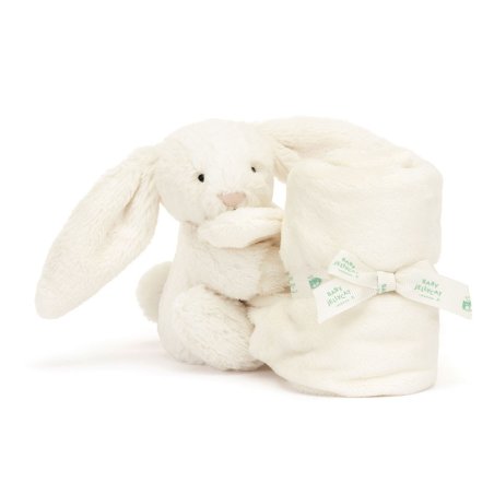 Jellycat Hase Bashful Cream Bunny Vorderseite Schmusetuch | Kuscheltier.Boutique