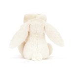 Jellycat Hase Bashful Cream Bunny Berry Rückseite Schmusetuch | Kuscheltier.Boutique
