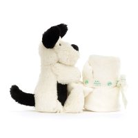 Jellycat Hund Bashful Puppy Schmusetuch sitzend | Kuscheltier.Boutique