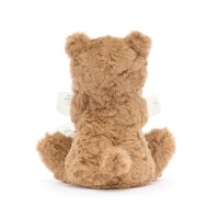 Jellycat TeddyBär Bartholomew Bear Rückseite Schmusetuch | Kuscheltier.Boutique