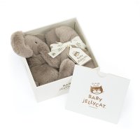 Jellycat Elefant Smudge Elephant Schmusetuch im Karton | Kuscheltier.Boutique