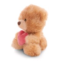NICI Love Teddy Bär braun mit Herz sitzend | Kuscheltier.Boutique