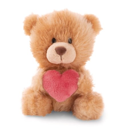 NICI Love Teddy Bär braun mit Herz Vorderseite | Kuscheltier.Boutique NICI Love Teddy Bär braun mit Herz Vorderseite | Kuscheltier.Boutique