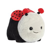 Aurora Marienkäfer Spudsters Ladybird schwarz-rot | Kuscheltier.Boutique