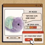 Aurora Schnecke Spudsters Snail Moodboard | Kuscheltier.Boutique