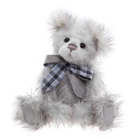 Charlie Bears Teddy Jahresbär 2025 hellgrau | Kuscheltier.Boutique