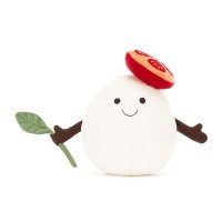 Jellycat Käse Amuseables Mozzarella Vorderseite | Kuscheltier.Boutique