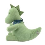 Sterntaler Dino Rexi Kuscheltier mit Rassel pudergrün | Kuscheltier.Boutique