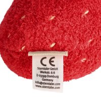 Sterntaler Erdbeere CE-Zeichen Mini Spieltier | Kuscheltier.Boutique