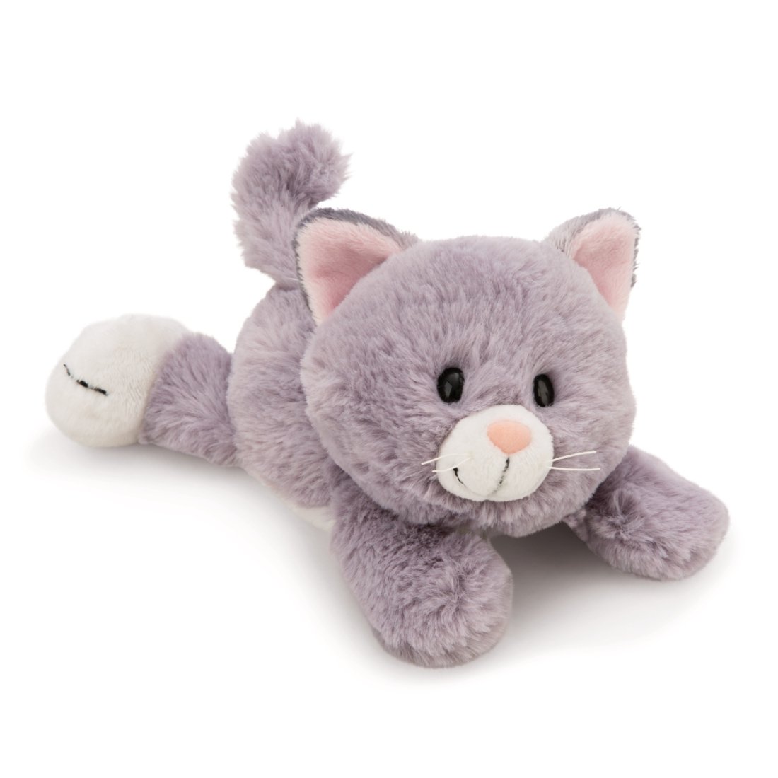 NICI Homies Katze grau liegend | Kuscheltier.Boutique