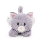 NICI Homies Katze grau liegend Vorderseite | Kuscheltier.Boutique