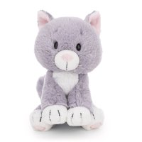 NICI Homies Katze grau sitzend Vorderseite | Kuscheltier.Boutique