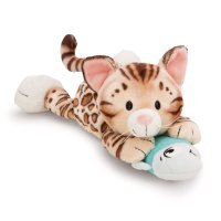 NICI Homies Bengalkatze mit Fisch  liegend | Kuscheltier.Boutique