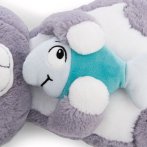 NICI Homies Katze grau mit Fisch Detail | Kuscheltier.Boutique