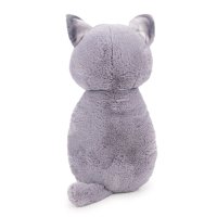 NICI Homies Katze grau mit Fisch Rückseite | Kuscheltier.Boutique
