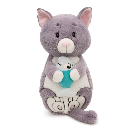 NICI Homies Katze grau mit Fisch Vorderseite | Kuscheltier.Boutique NICI Homies Katze grau mit Fisch Vorderseite | Kuscheltier.Boutique