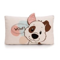 NICI Homies Kissen Hund Vorderseite creme / bunt | Kuscheltier.Boutique