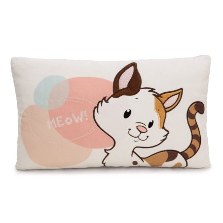 NICI Homies Kissen Katze Vorderseite creme / bunt | Kuscheltier.Boutique NICI Homies Kissen Katze Vorderseite creme / bunt | Kuscheltier.Boutique