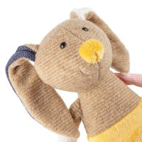 sigikid Patchwork Sweetys Hase beige / bunt Gesicht | Kuscheltier.Boutique