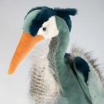 Moulin Roty Reiher Tout Autour Du Monde türkis Gesicht 