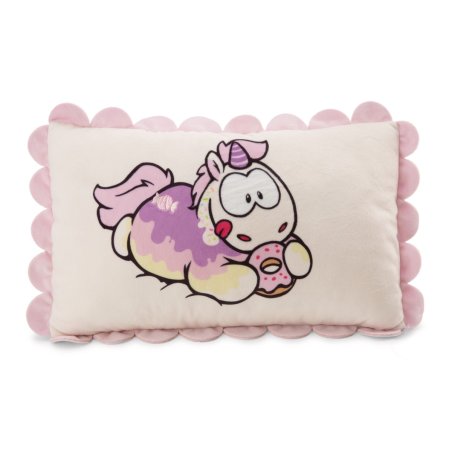 NICI Einhorn Sweety Rainbow Vorderseite Kissen | Kuscheltier.Boutique